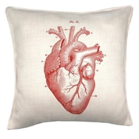Tuyo Print - Cojín Corazón Anatomía 45X45