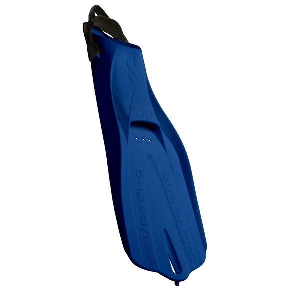 Aleta de buceo SCUBAPRO GO Azul M/L con correa abierta para talón