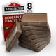 thumbnail image 1 of Copas para muebles X-PROTECTOR, goma premium, 8 piezas, 1 of 6