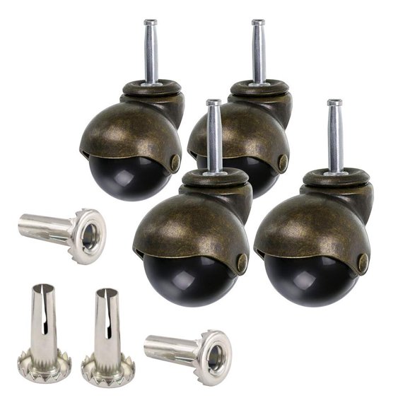 Ruedas caster esféricas Skelang de 1,5 pulgadas, 4 unidades