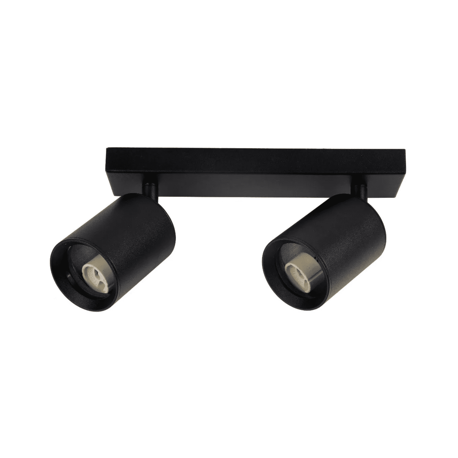 Importclick - Lámpara Techo Doble Dirigle Dicroica 220v Negro