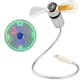 thumbnail image 2 of Nuevo ventilador de reloj USB con función de visualización de reloj en tiempo real,, 2 of 7