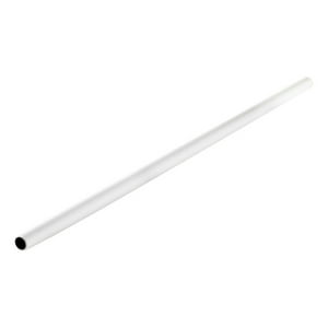 Metalhsa - Barra Plastificada Blanca Para Baño 19 Mm X 1.50 Mt