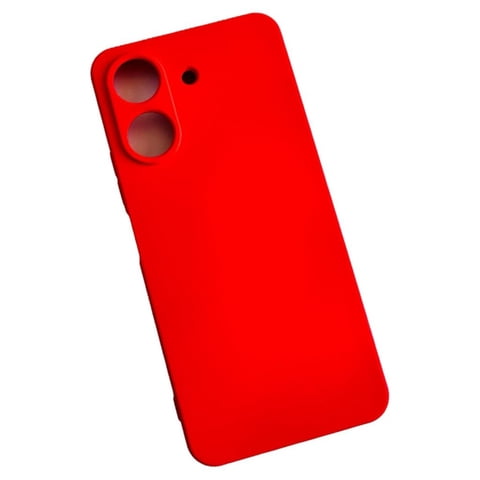 Mar Cases - Carcasa Funda Para Xiaomi Redmi 13C 4G Silicona Rojo