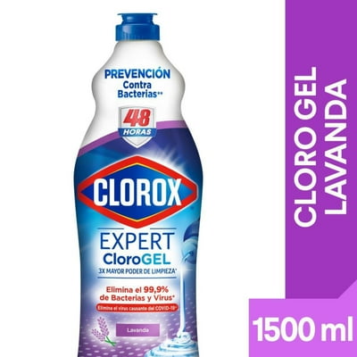 Cloro En Gel Lavanda Botella 1500 Ml Clorox