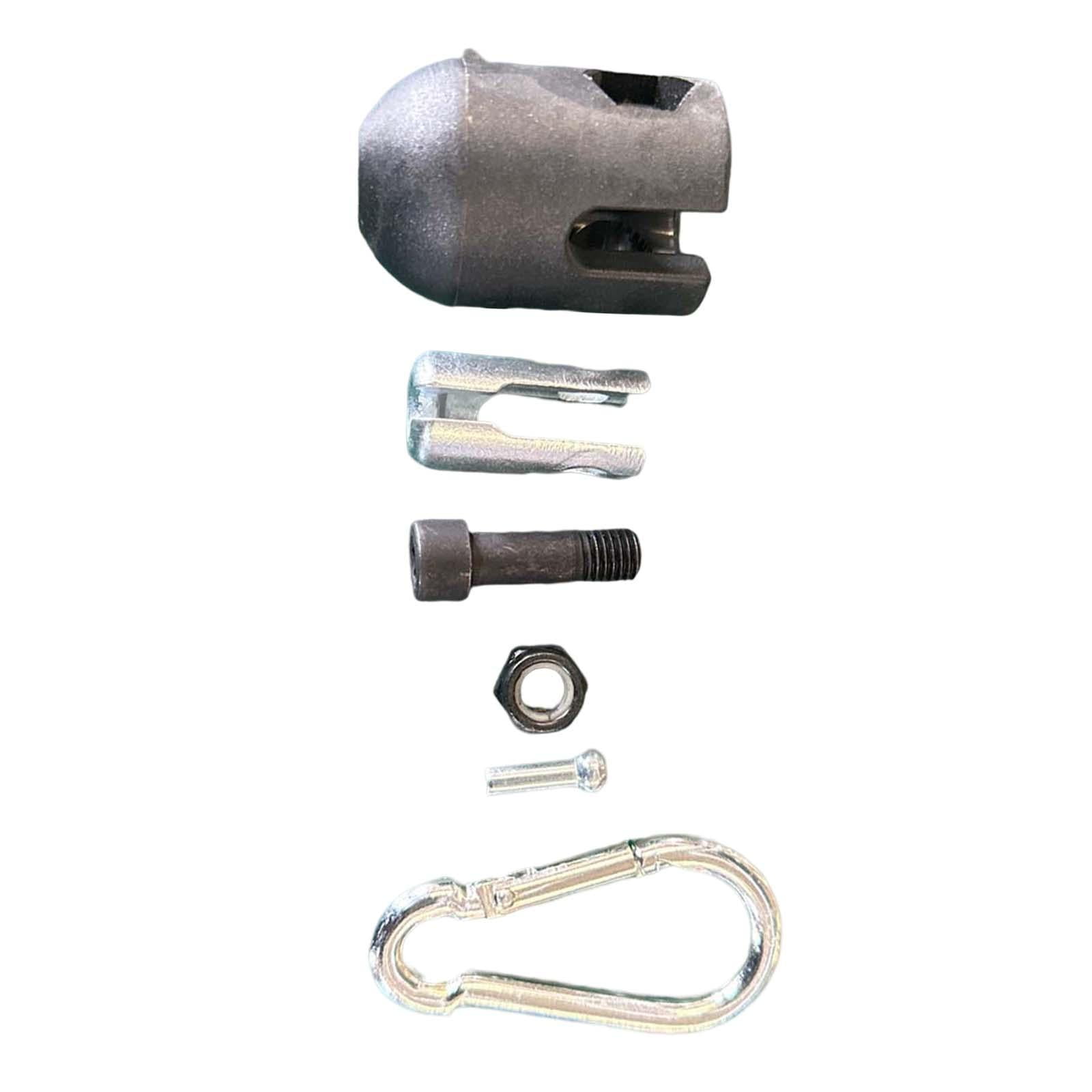 Ioensy - Topes De Bola De Cable De Polea Accesorios De Máquina De Gimnasio Diy Para Cable De Peso