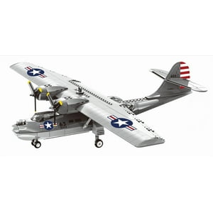 Wange - Hidro Avión Naval Pby-5 Catalina, Compatible Lego
