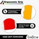 thumbnail image 4 of Ejercitador Hand Grip CanDo Pair, luz roja, 2,7 kg, 4 of 6
