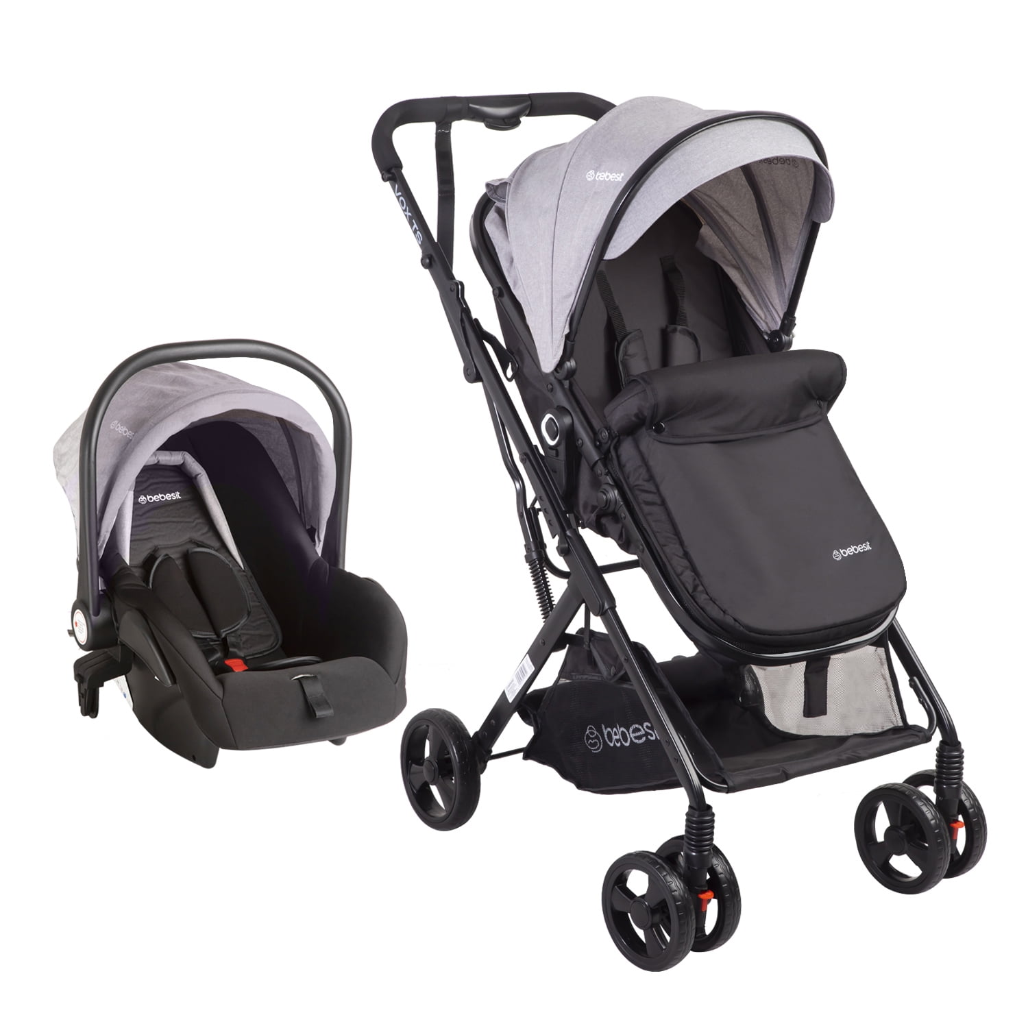 Bebesit - Coche Travel System Vox Gris