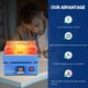 thumbnail image 3 of Placa calefactora de soldadura Soiiw, 850 W, 110 V, precalentamiento eléctrico, 200 x 200 mm, 3 of 9
