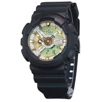 Reloj Casio G-Shock Analog Digital Resin Strap Gold Dial Quartz Ga-110Cd-1A9 200M Men'S Watch