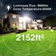 thumbnail image 2 of Foco LED Onforu de 100 W, 8900 lúmenes, IP66, resistente al agua (paquete de 2), 2 of 8