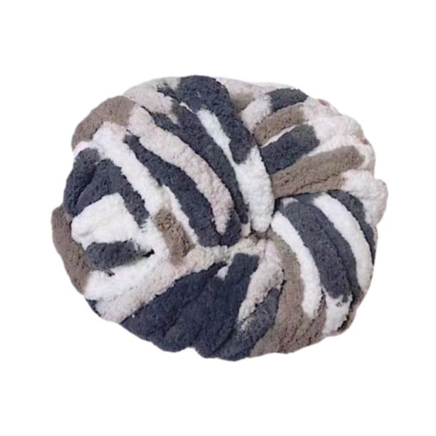 Hilo de crochet grueso, cuerda para tejer, decoración, artesanía portátil, suministros gruesos para bricolaje, proyecto, manta, hilo para bolsos, suét Estilo E