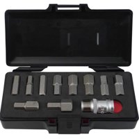 Juego De Puntas Allen 8-17 Mm Con Dado Toma - Force 4115