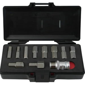 Juego De Puntas Allen 8-17 Mm Con Dado Toma - Force 4115