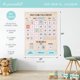 thumbnail image 2 of Calendario Preescolar Gráfico De Bolsillo 195 Piezas, 2 of 7