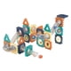 thumbnail image 4 of Building Block Marble Run Toy Constructions Maze Block Toy Para Preescolar 66pcs, 4 of 5