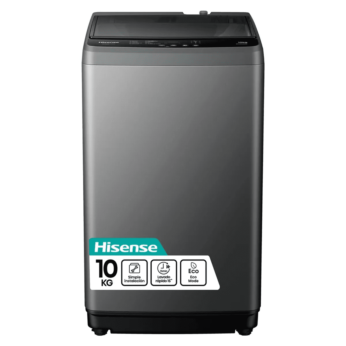 Hisense - Lavadora Superior 10 Kg Wt1d1030ut