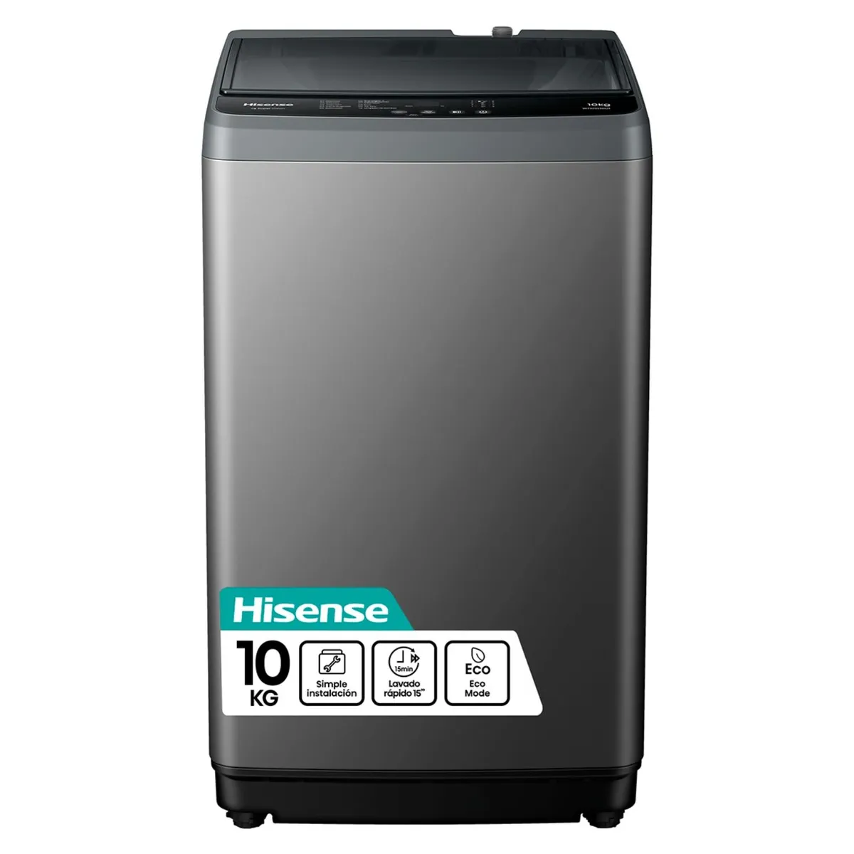 Hisense - Lavadora Superior 10 Kg Wt1D1030Ut