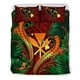thumbnail image 1 of Juego de cama Hawaii Shark Polynesian Tropical - Rojo, 1 of 3