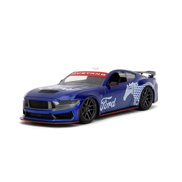 Maqueta de coche fundido a presión Jada Toys 2024 Ford Mustang Dark House 1/24