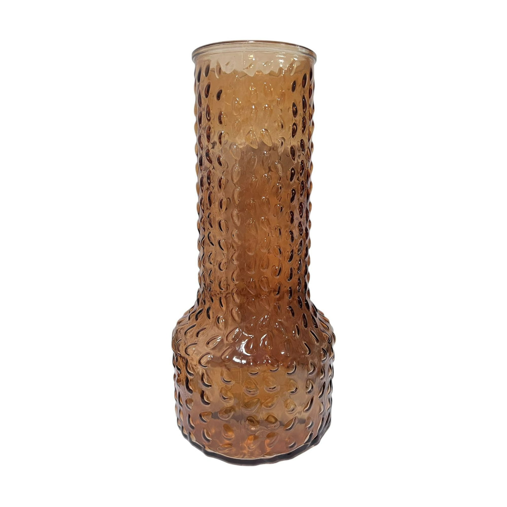 Oem - Florero Jarron Decorativo Vidrio Diseño Puntos 30cm