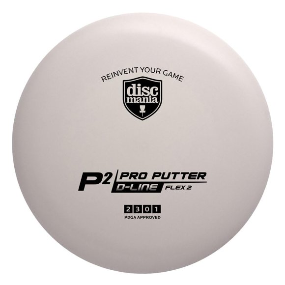 Putter de disc golf Discmania P2 D‑Line Flex 2 173‑174 g