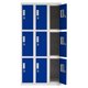 thumbnail image 2 of Locker Metalico 9 Puertas Azul, 2 of 4