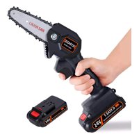 Genérico - Motosierra Portátil Inalámbrica 24V Eléctrica 4 Pulgadas Jhn