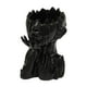 thumbnail image 1 of Macetero De Cabeza, Maceta De Resina Para Cara, Estatua De Jardín Novedosa, Maceteros De Cara, Color Negro, 1 of 5