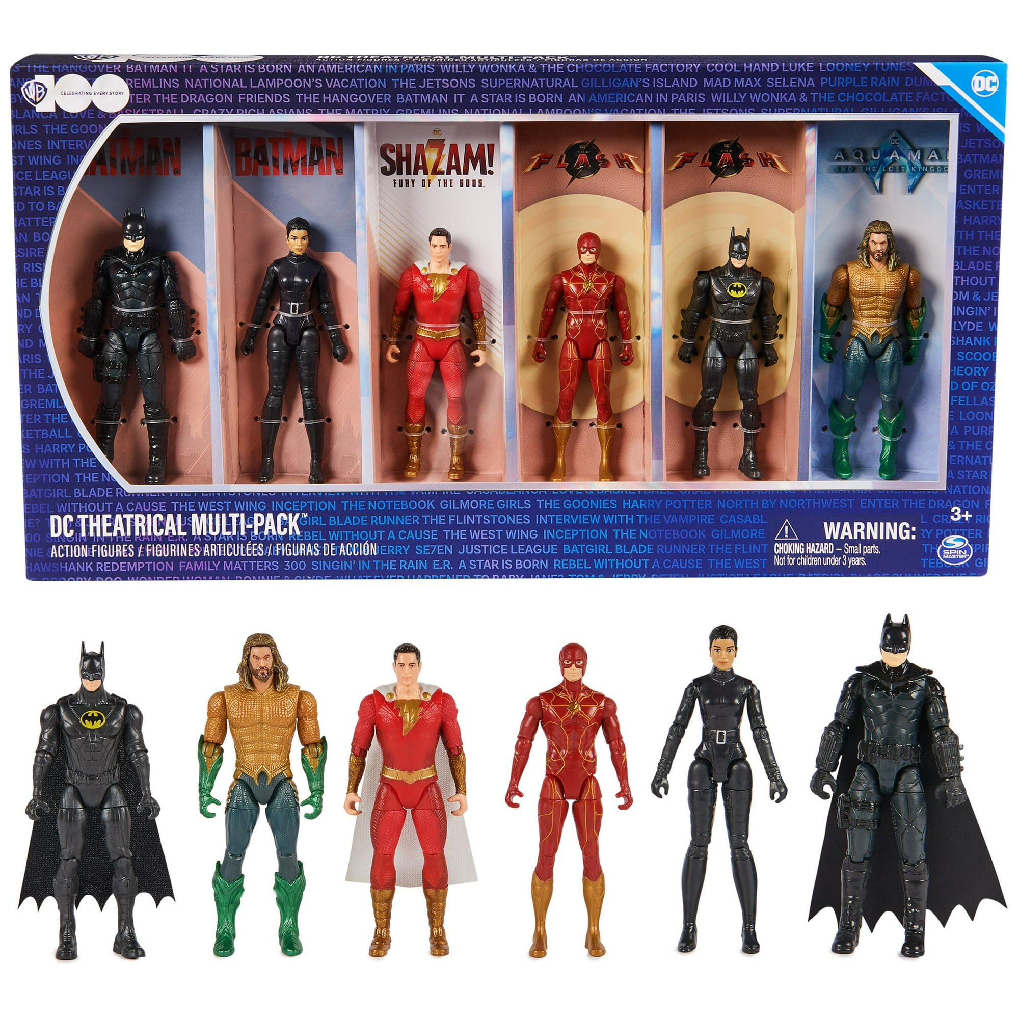 Figuras De Acción Dc Comics Theatrical, Edición Limitada, 6 Piezas