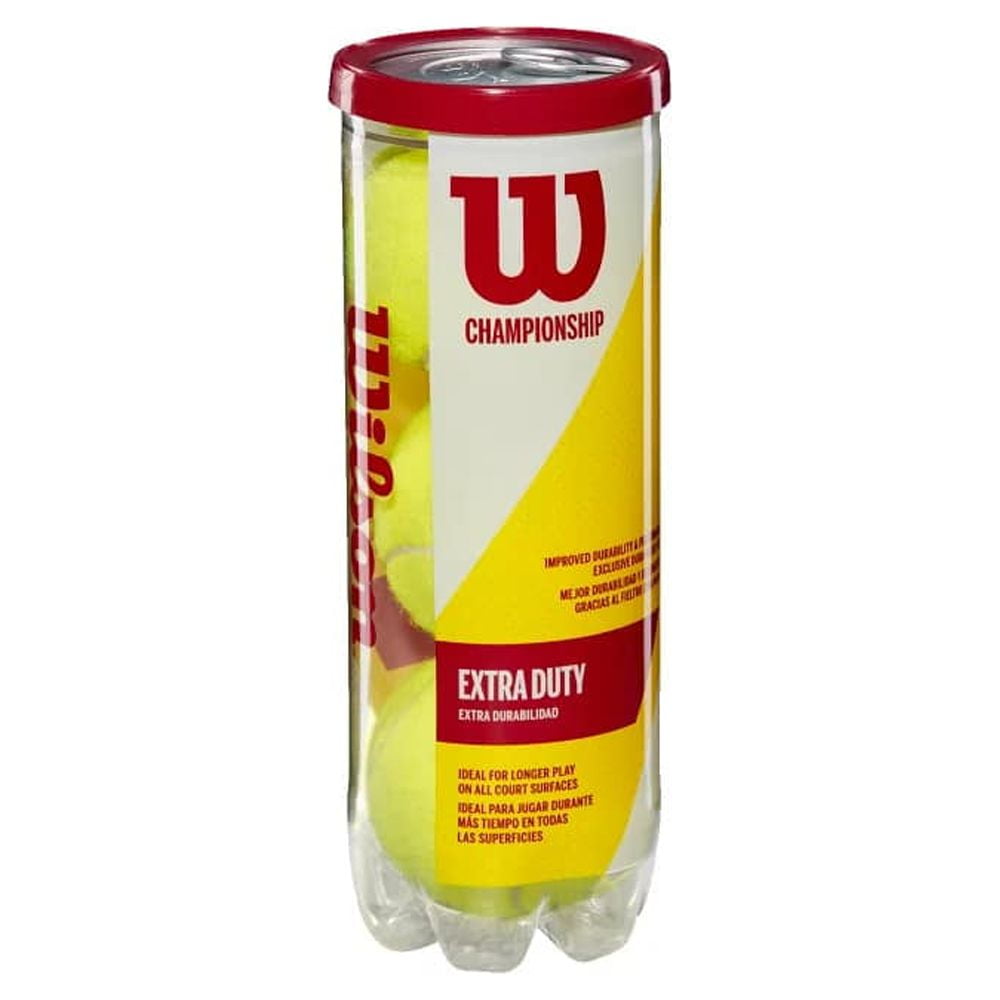Pelotas De Tenis Wilson Championship Extra Duty 3 Pelotas