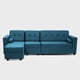 thumbnail image 2 of Seccional Boxter Xl Izq Tela Azul, 2 of 7