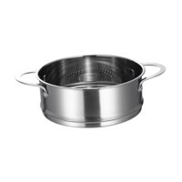 Ioensy - Cesta De Vapor Para Cocinar Carne, Rejilla De Vapor Para El Hogar, Vaporera Para Dumplings, Diámetro De 18Cm