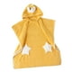 thumbnail image 4 of Albornoz Con Capucha Para Bebé Envoltura De Bebé Para Baño Piscina Playa Ducha Elegante Amarillo Talla S, 4 of 5