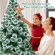 thumbnail image 2 of Árbol De Navidad Pascua 2.1 Metros Nevado Armable Color Verde, 2 of 3