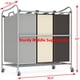 thumbnail image 3 of Clasificador de ropa, carro rodante, artículos para el hogar sencillos y resistentes, 3 of 7