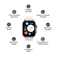 thumbnail image 3 of Pack Smartwatch Connect S03 Pink + Audífono RM7 Black Lhotse, 3 of 7