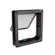 thumbnail image 1 of Puertas Portátiles Para Perros Y Gatos, Puertas Para Gatos Para Ventanas Y Paredes, Para Interiores Y Exteriores, Color Negro, 1 of 5