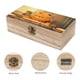 thumbnail image 3 of Garfield (2) Caja Organizadora de Madera Rústica - Caja Decorativa Multifuncional para Escritorio, Hogar, Oficina, Joyas y Manualidades, 3 of 6