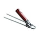 thumbnail image 4 of Soporte para caña de pescar de banco, soporte para base de pesca, inserto para pesca de playa, soporte para caña de pescar de aleación de aluminio, so rojo, 4 of 5