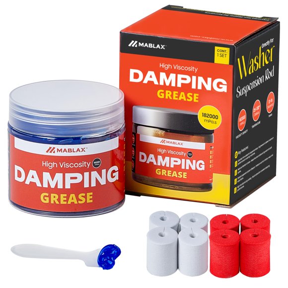 Kit de grasa amortiguadora Mablax 100 g, alta viscosidad 35000 cSt