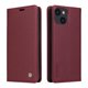 thumbnail image 4 of Funda Billetera de Cuero para iPhone 14 con Tarjetero y Soporte - Tapa Magnética Rojo, 4 of 6
