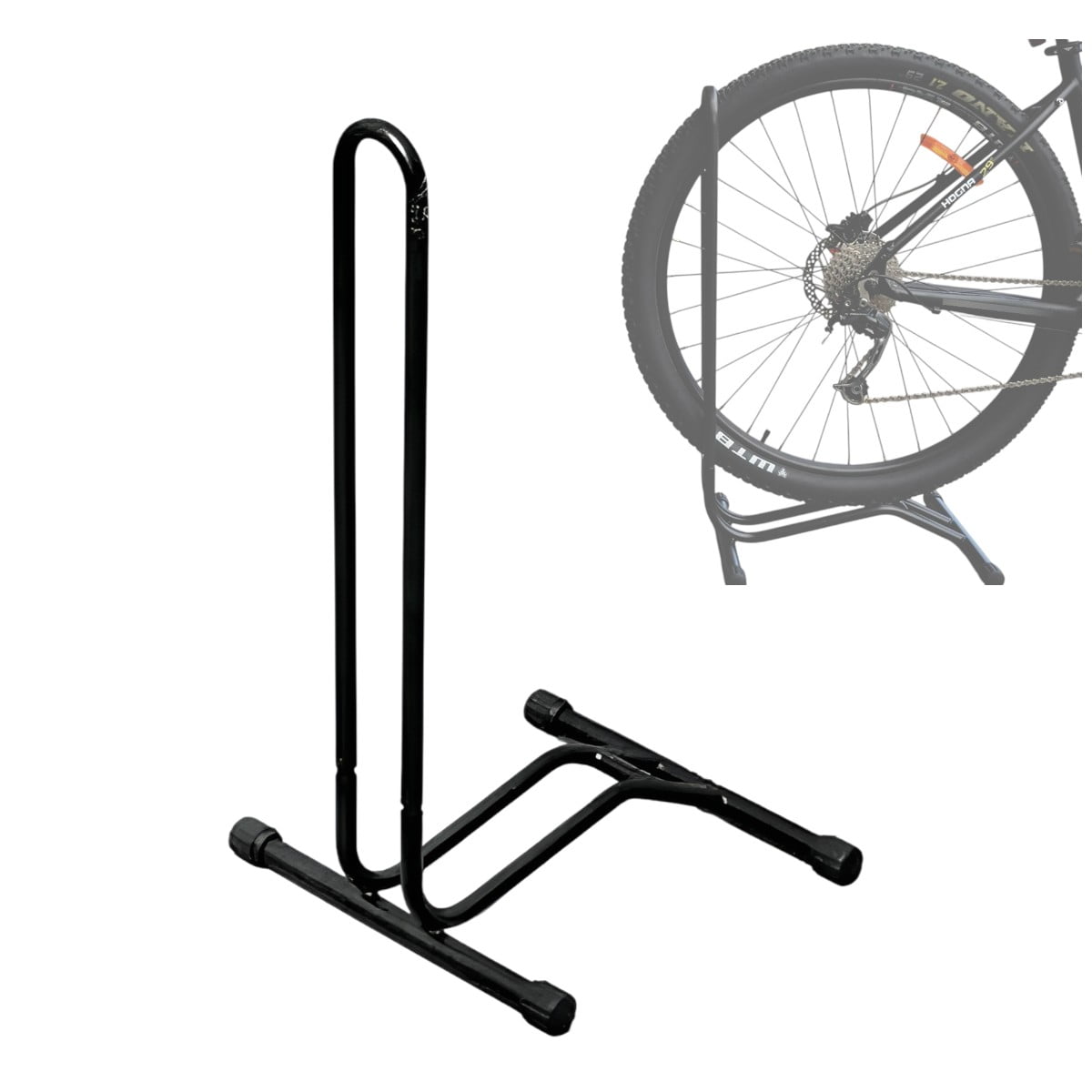 Genérico - Soporte De Bicicletas Horizontal Bicicletero Estacionamiento