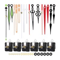 Bothyi - Juego De 6 Piezas De Reparación De Mecanismo De Movimiento De Reloj De Pared Diy, Mecanismo De Reloj Colgante, Eje De 28Mm, Rosca De 22Mm