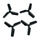 thumbnail image 2 of 4 Hélices RC Estables De 3 Palas Para Reemplazo De Drones Quadcopter De Espuma X72S, 2 of 3