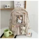thumbnail image 1 of Large-capacity Cute Women Multi-Pocket Nylon Backpack Ins Junior High School Student School Bag Female Girl Backpack Laptop Book, 1 of 3