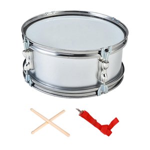 Magideal - Instrumento De Percusión De Tambor De 11 Pulgadas, Ligero, Portátil, Para Aprender Música, Batería, Instrumentos Musicales Para Niñas, Adultos, Niños, Argén