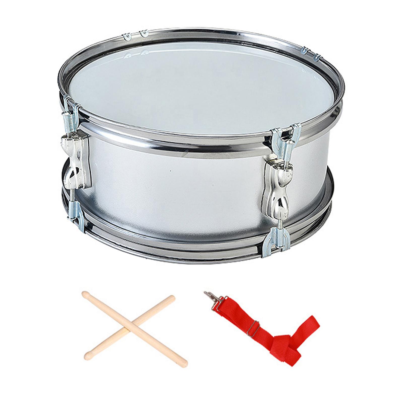 Magideal - Instrumento De Percusión De Tambor De 11 Pulgadas, Ligero, Portátil, Para Aprender Música, Batería, Instrumentos Musicales Para Niñas, Adultos, Niños, Argén