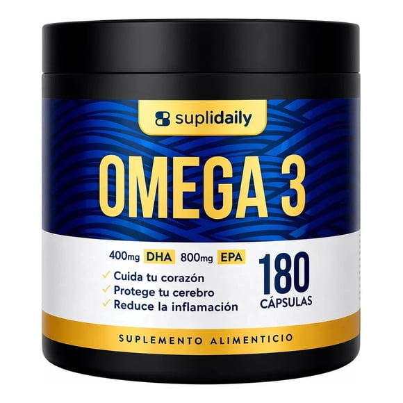 Omega 3 800 Epa 400 Dha 180 Cap Alta Pureza